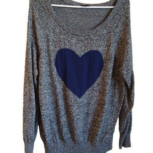 Torrid 1X Heart Sweater
